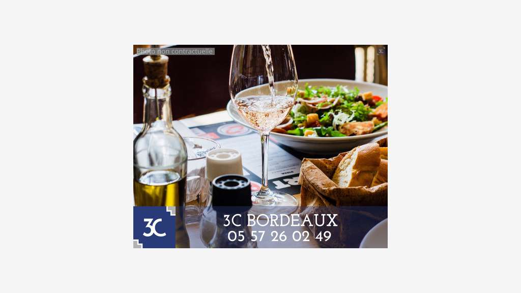 Cède restaurant licence IV à Bordeaux Rive Gauche