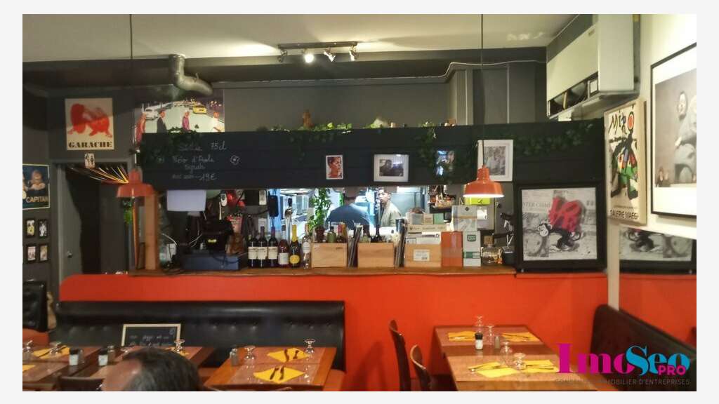 Murs 72m² et fonds restaurant à vendre à Bordeaux