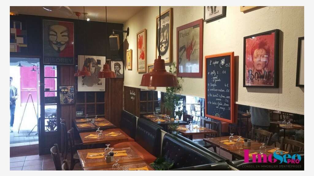 Murs 72m² et fonds restaurant à vendre à Bordeaux