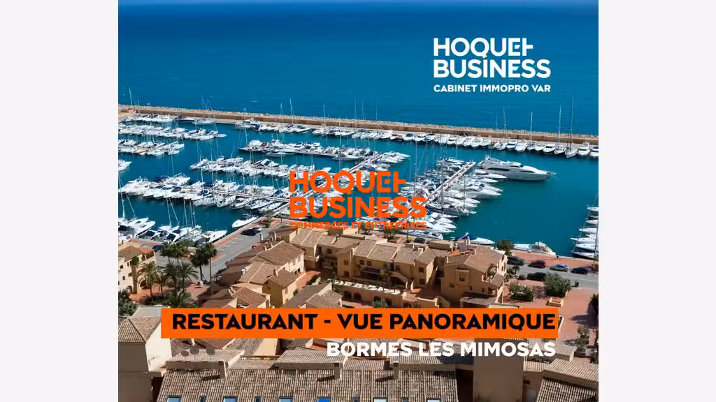 Vente restaurant 180m² vue mer Bormes-les-Mimosas