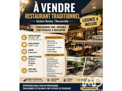Vente Restaurant à Boulay-Moselle