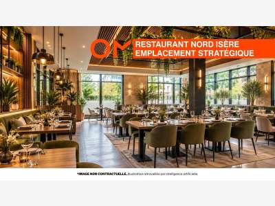 AV restaurant emplacement stratégique Nord Isère
