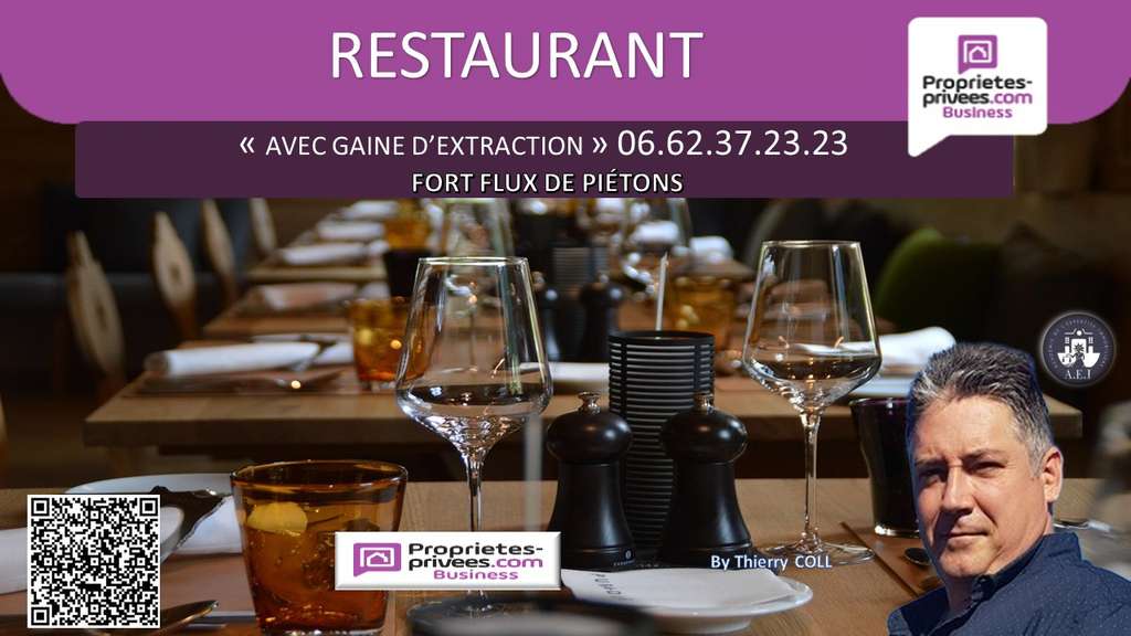 Vente café bar restaurant lic 3 de 250m² à Bron