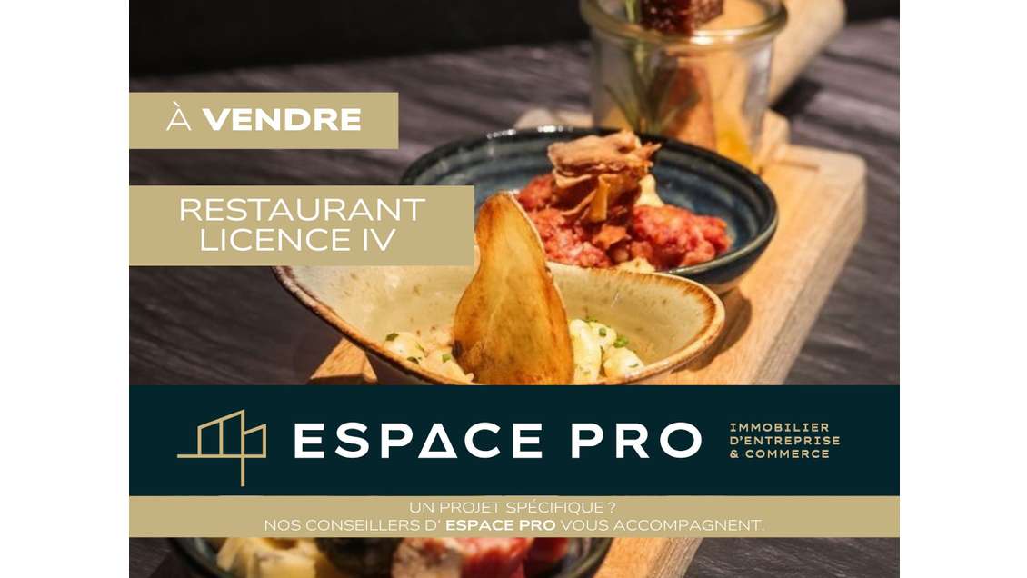 Vente FDC restaurant lic 4 très rentable à Caen