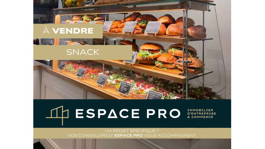A vendre snack dans bourg commerçant de Caen