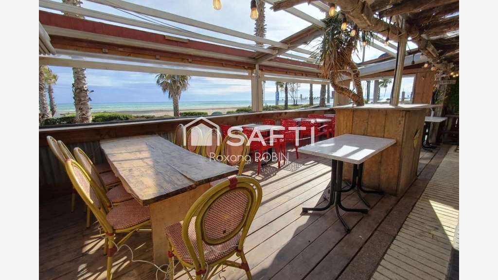 A vendre restaurant face mer à Canet-en-Roussillon