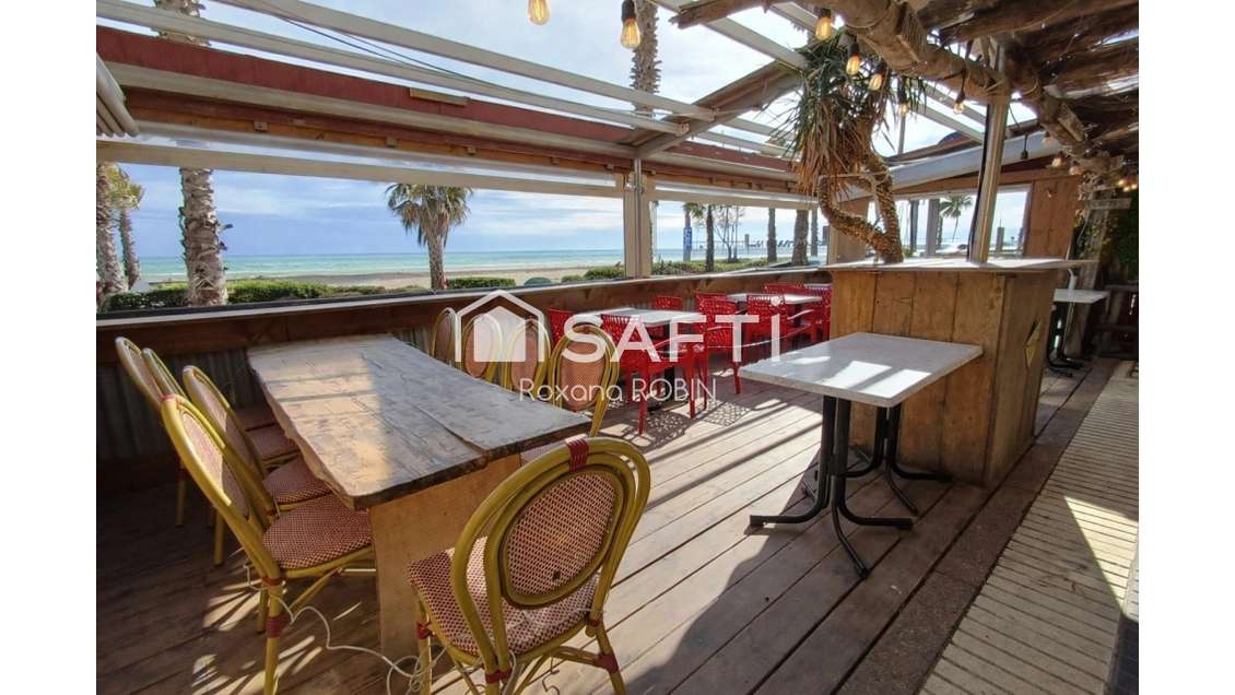 A vendre restaurant face mer à Canet-en-Roussillon