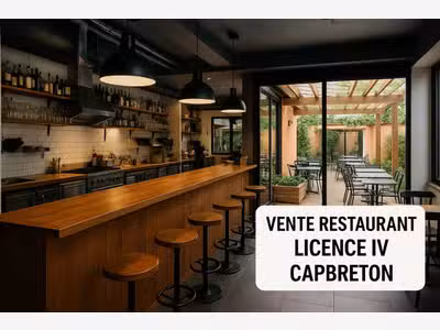 Cession restaurant terrasse au coeur de Capbreton