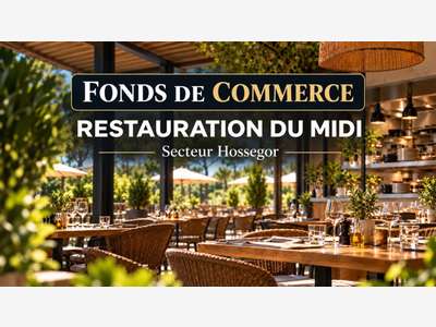 Vente restaurant du midi à Capbreton