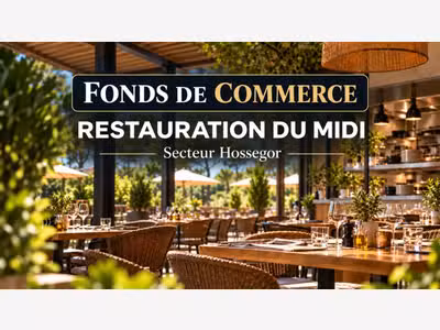 Vente restaurant du midi à Capbreton