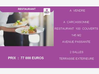 11000 Carcassonne - Fonds de commerce Restaurant