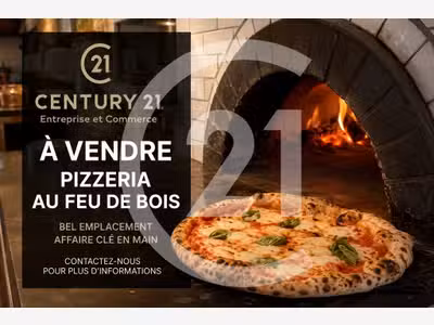 A vendre pizzeria au feu de bois proche Valence