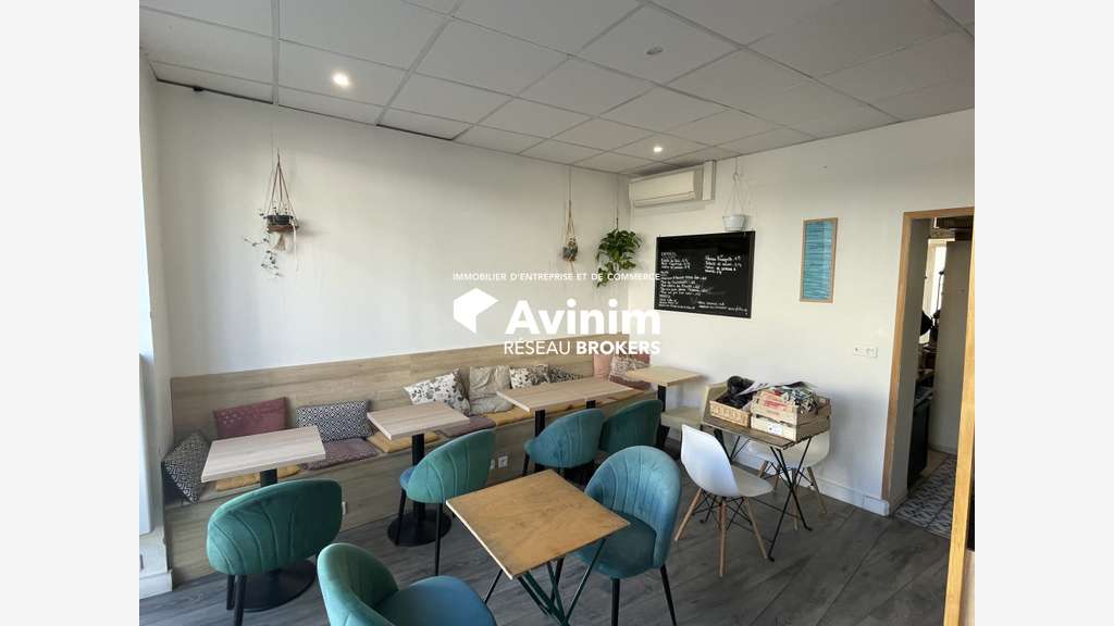 Vente FDC hybride épicerie salon de thé Charenton