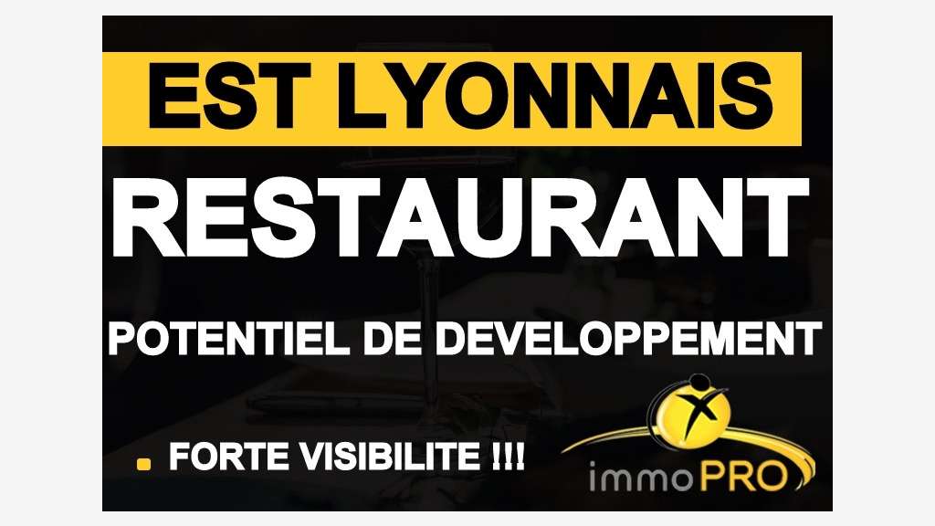 Belle opportunité restaurant dans l'Est Lyonnais