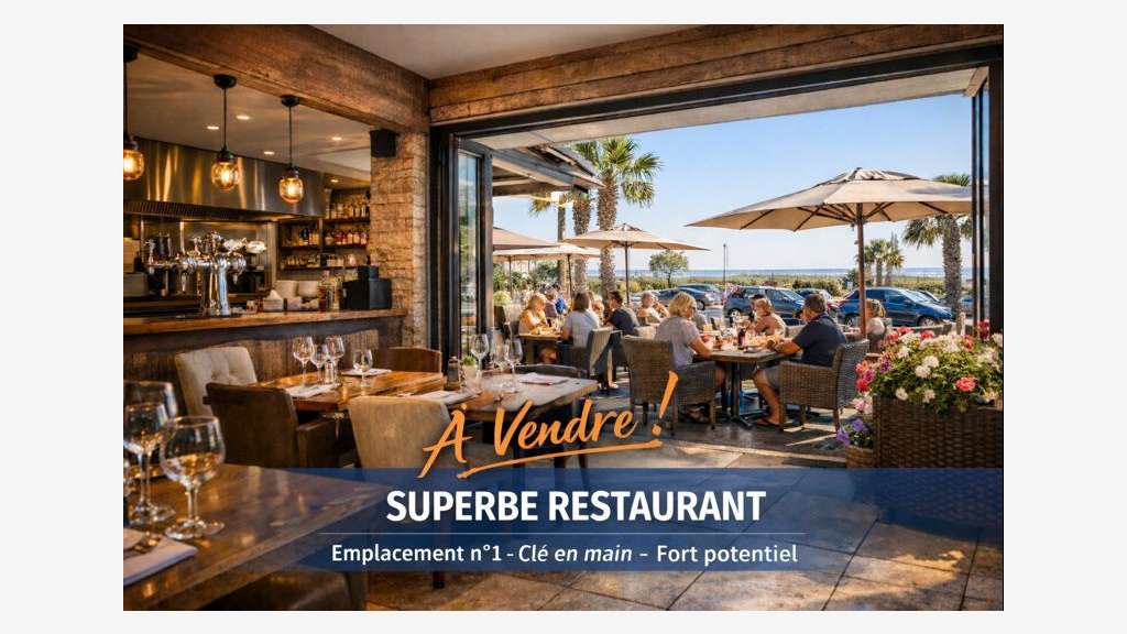 Vente FDC restaurant brasserie station balnéaire 1
