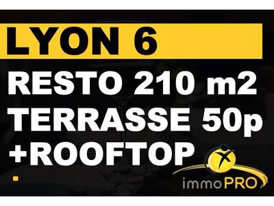 Vente Restaurant à Lyon 3e