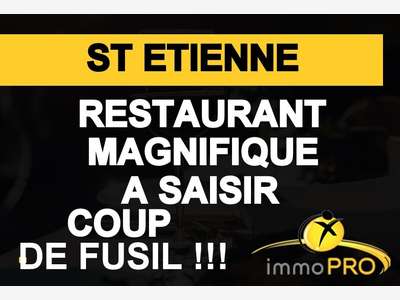 Vente restaurant belle notoriété à Saint Etienne