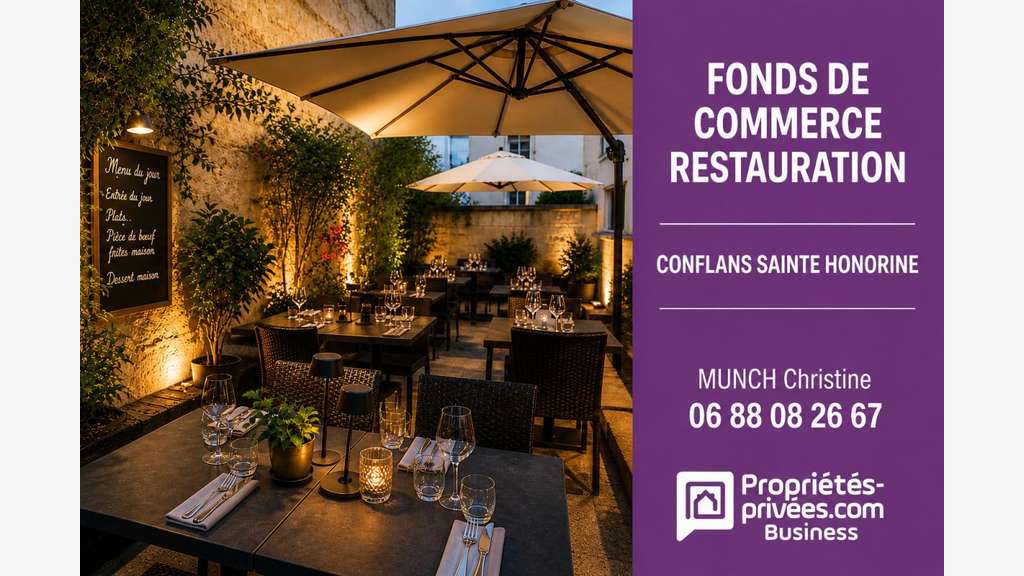 Vente restaurant à Conflans-Sainte-Honorine