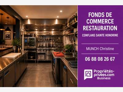 Vente restaurant à Conflans-Sainte-Honorine