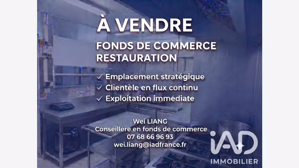 Vente restaurant asiatique empl premium à Créteil