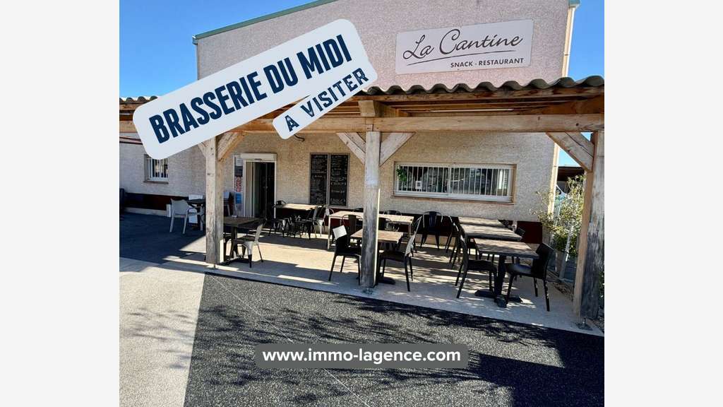 Vente brasserie cantine du midi en za à Cuers