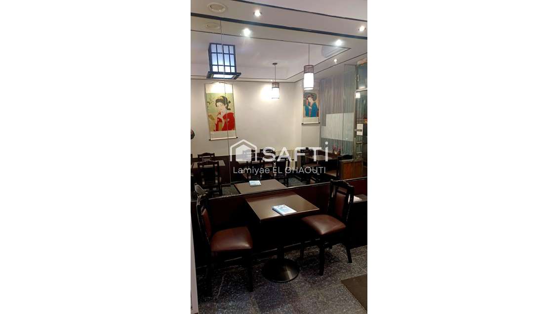 Vente restaurant dans rue très commerçante Paris
