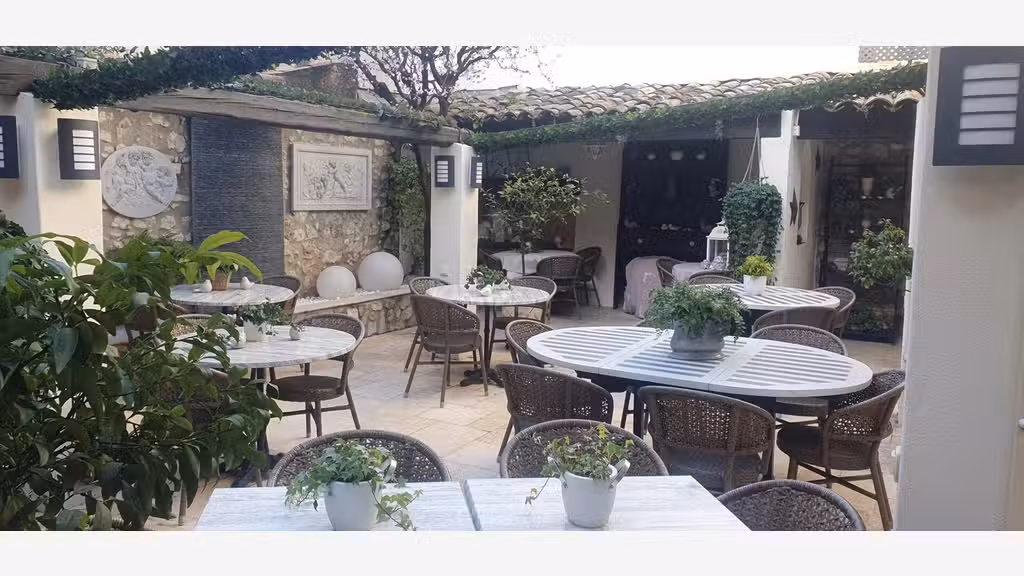 Vente magnifique restaurant de charme à Vence