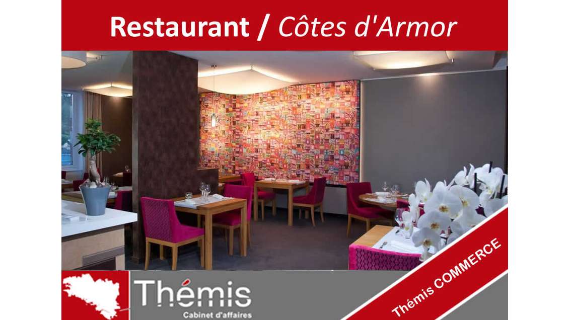 Vente restaurant de renom dans les Côtes d'Armor