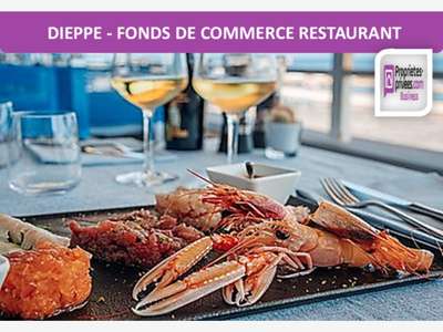 Vente FDC restaurant 30 couverts à Dieppe vue mer