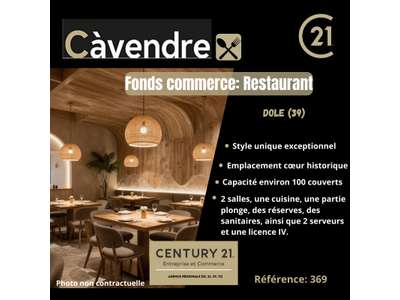 Vente Restaurant à Dole