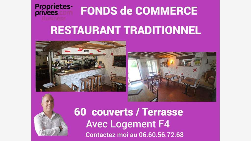 Secteur DREUX - Restaurant traditionnel 100 m² + 