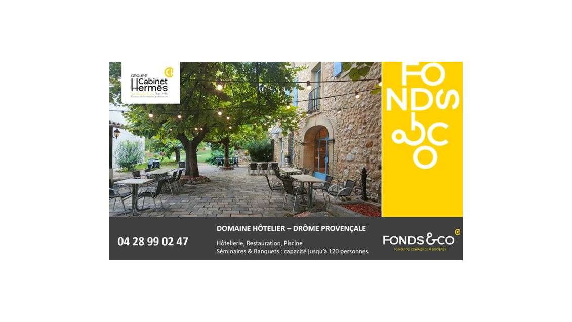 Vente hôtel restaurant Valaurie / Grignan