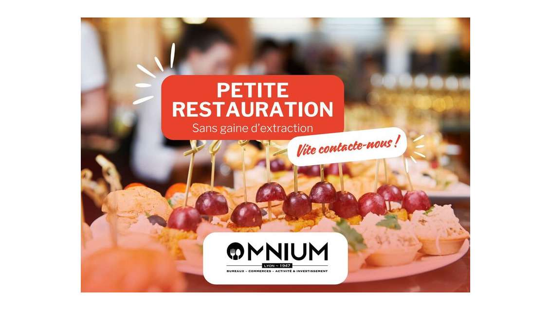 Opportunité restau quartier prisé Ouest lyonnais