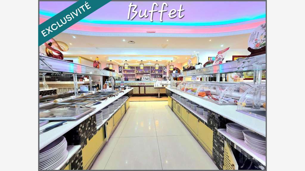 Vente buffet de 1000m² proche de Pontault Combault