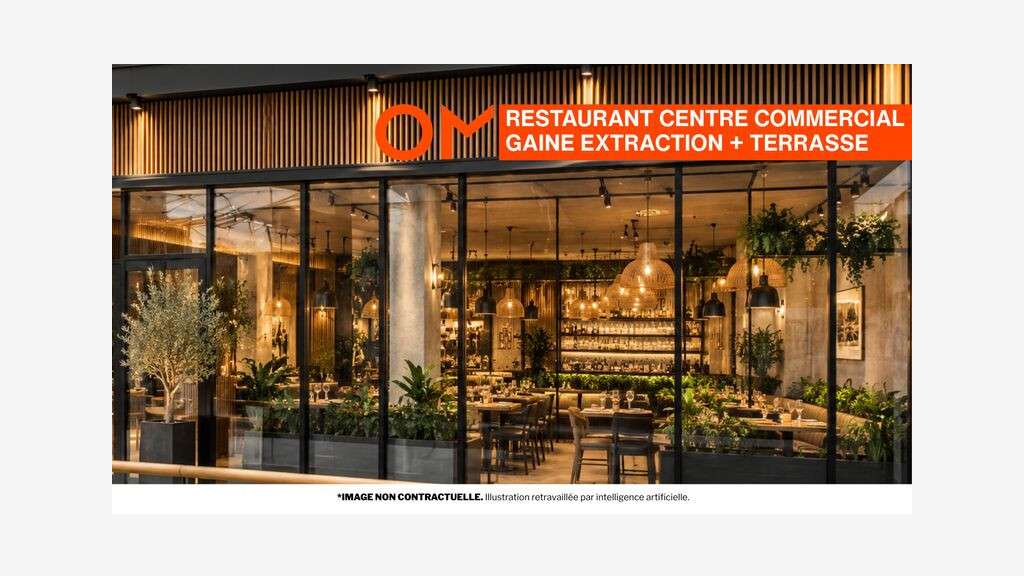 Vente restaurant en centre commercial à Lyon
