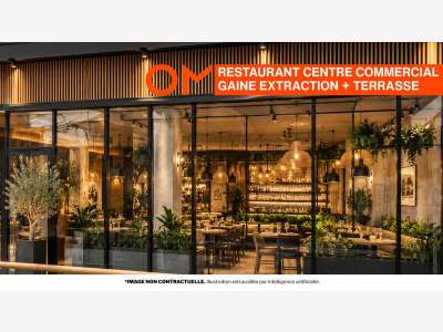 Vente restaurant en centre commercial à Lyon