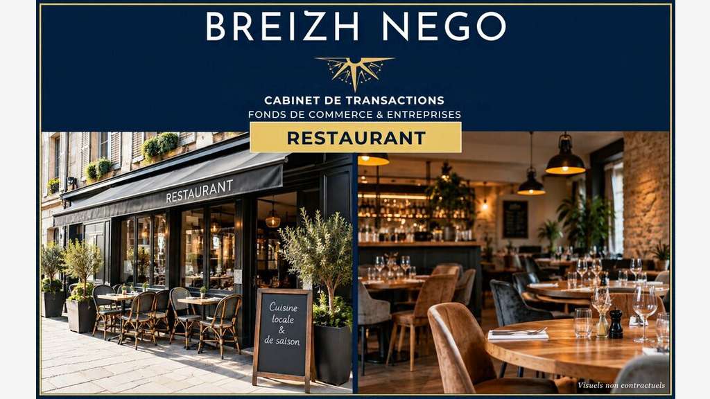 Vente restaurant Lic IV clé en main en Morbihan