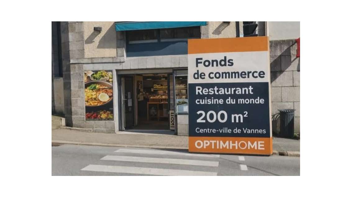 A vendre FDC restaurant hyper centre Vannes