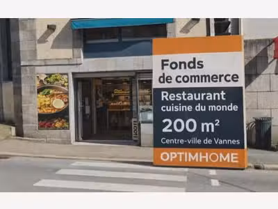 A vendre FDC restaurant hyper centre Vannes