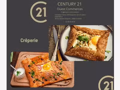 Vente crêperie en centre ville du Finistère