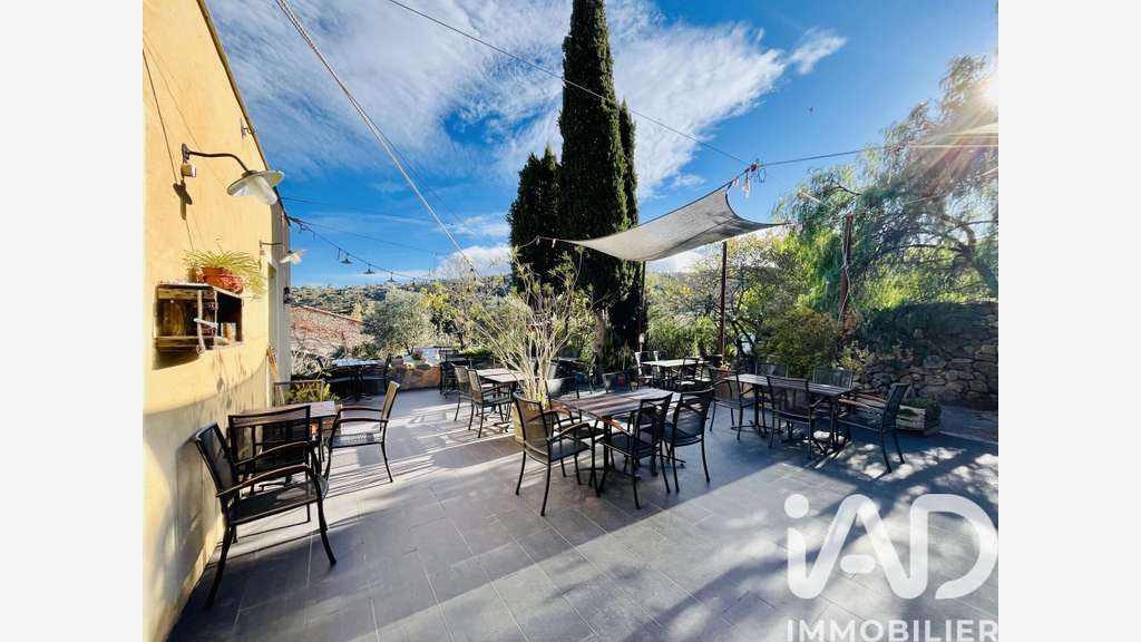 Vente restaurant + chambres d'hôtes à Fitou