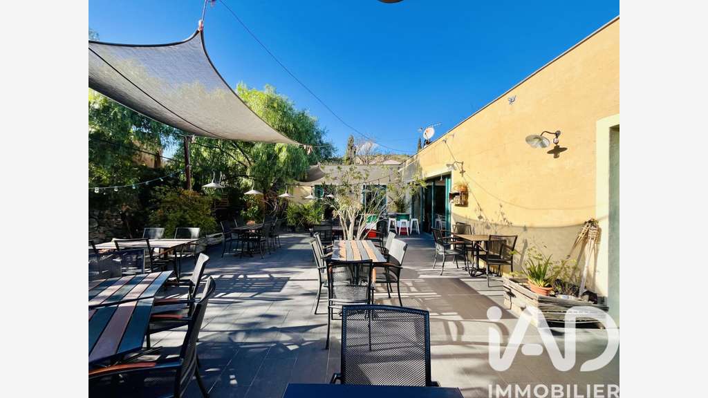 Vente restaurant + chambres d'hôtes à Fitou