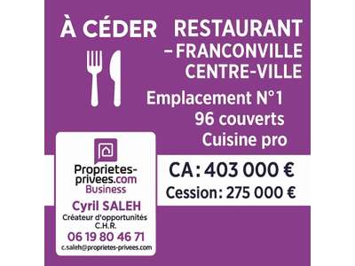 Vente Restaurant à Franconville