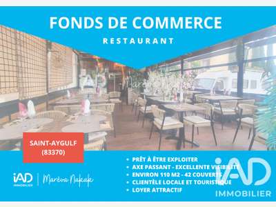 Vente restaurant clé en main à Fréjus prox centre