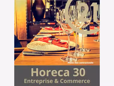 Vente restaurant belle enseigne du Gard