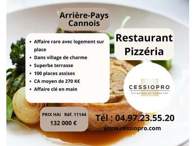 Vente Crêperie - Pizzeria à Grasse