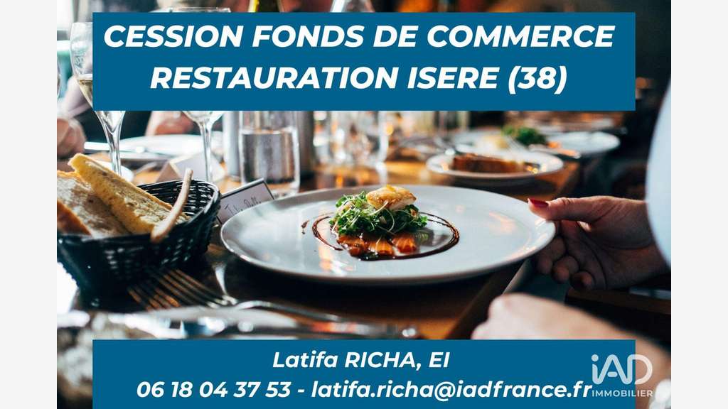 Vente restaurant gastronomique renommé en Isère 