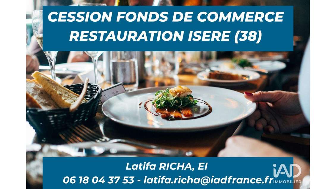 Vente restaurant gastronomique renommé en Isère