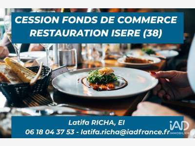 Vente restaurant gastronomique renommé en Isère 