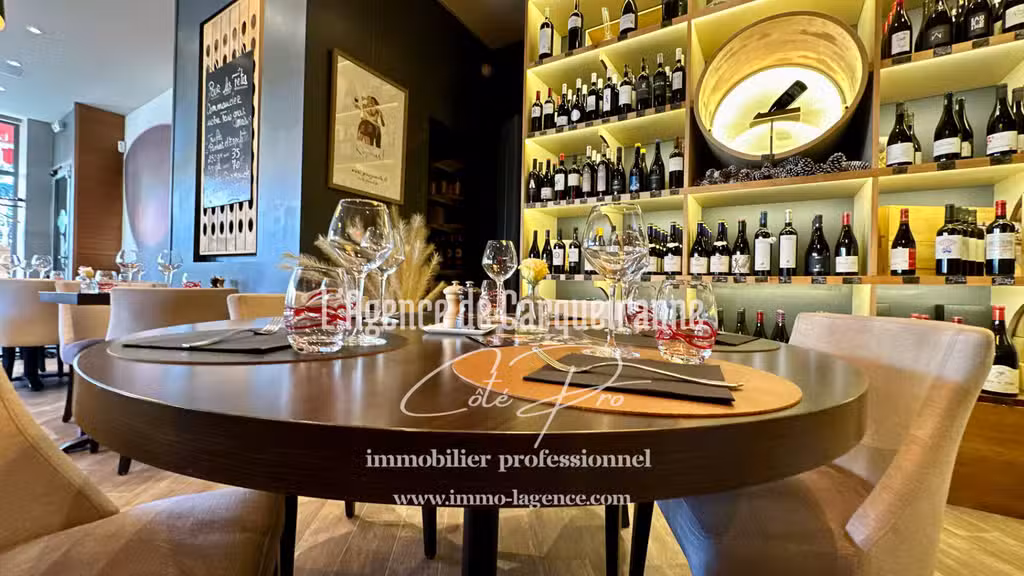 A vendre fonds restaurant cave à vins à Hyères